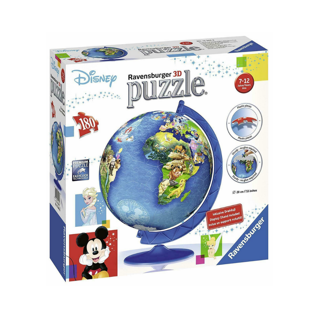 Disney 3D Puzzle - Disney Globe - 180 pcs