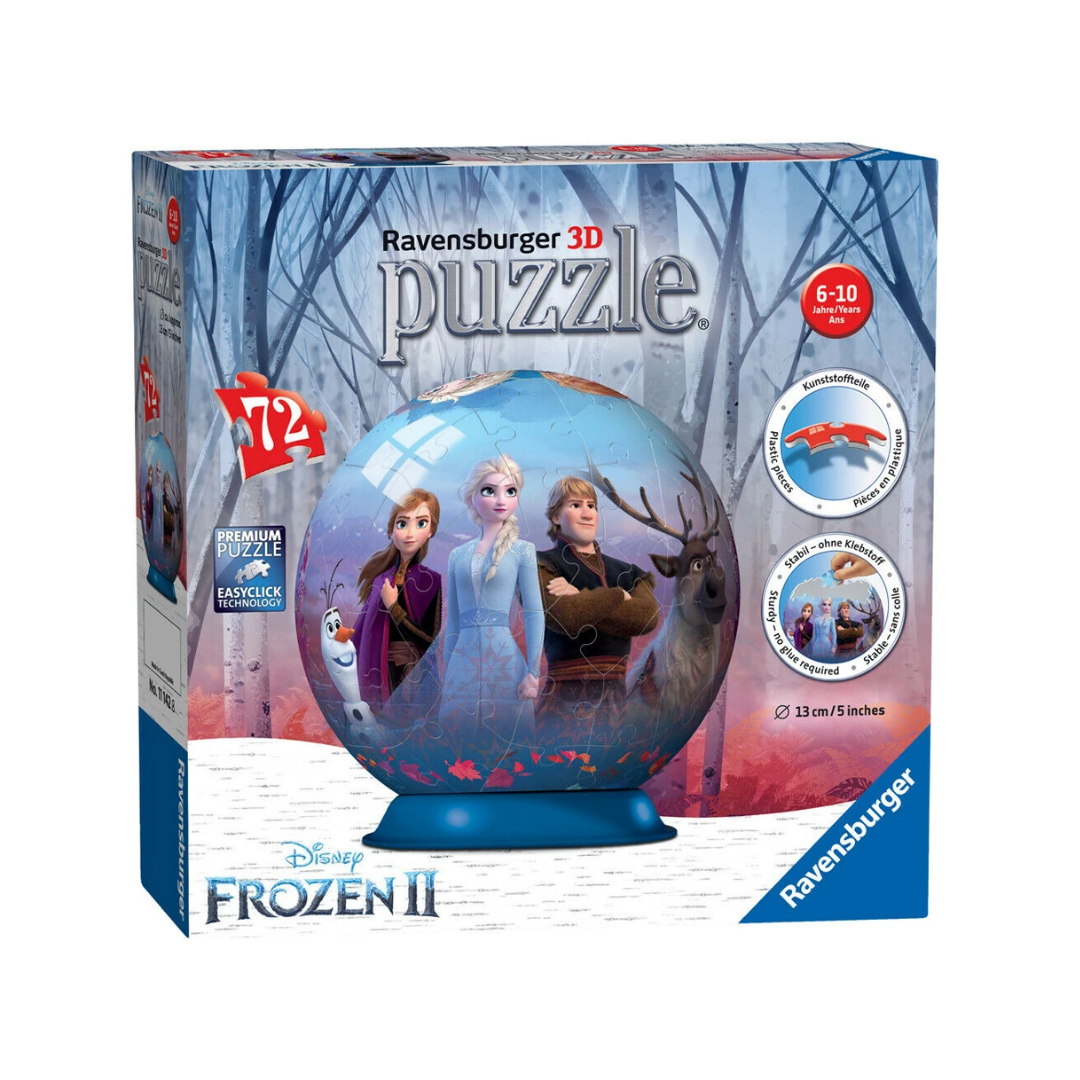 Disney 3D Puzzle - Frozen II Puzzle Ball - 72 pcs