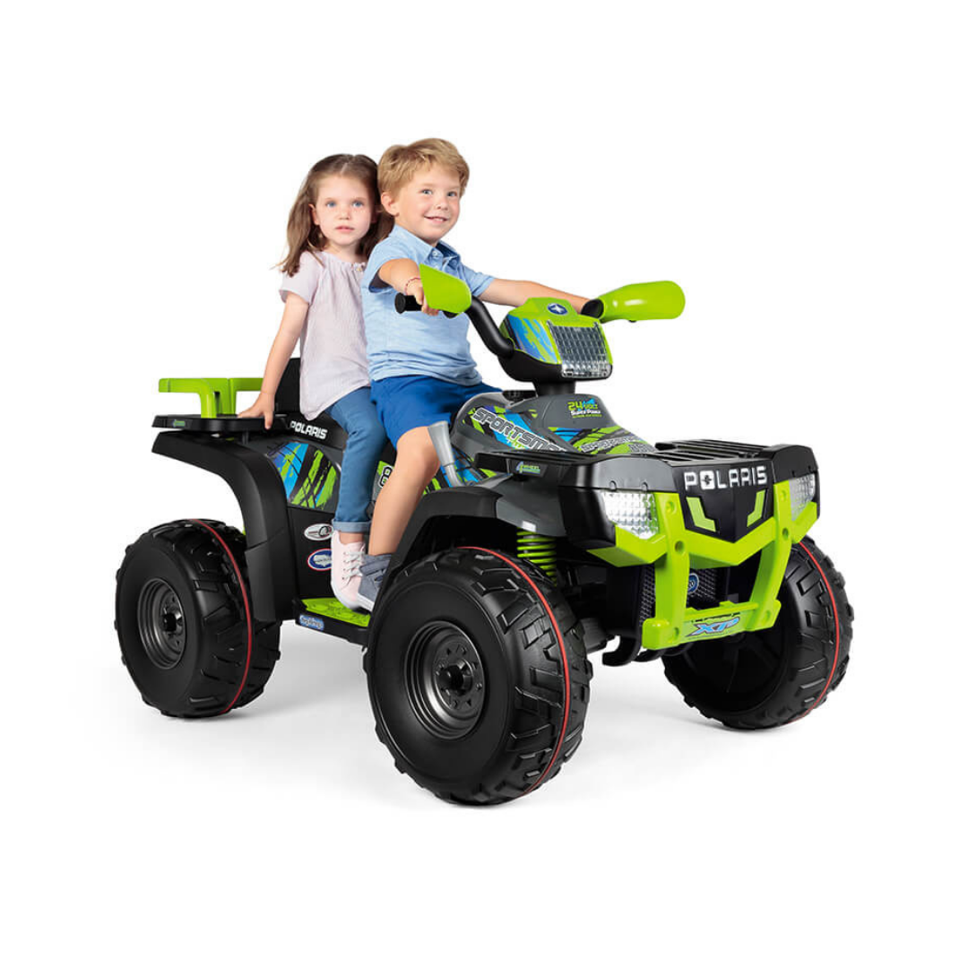 Polaris Sportsman 850 Lime ATV Quad (24V) - Image 12