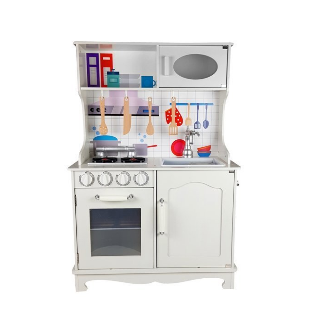 White Wooden Kitchen - Image 2