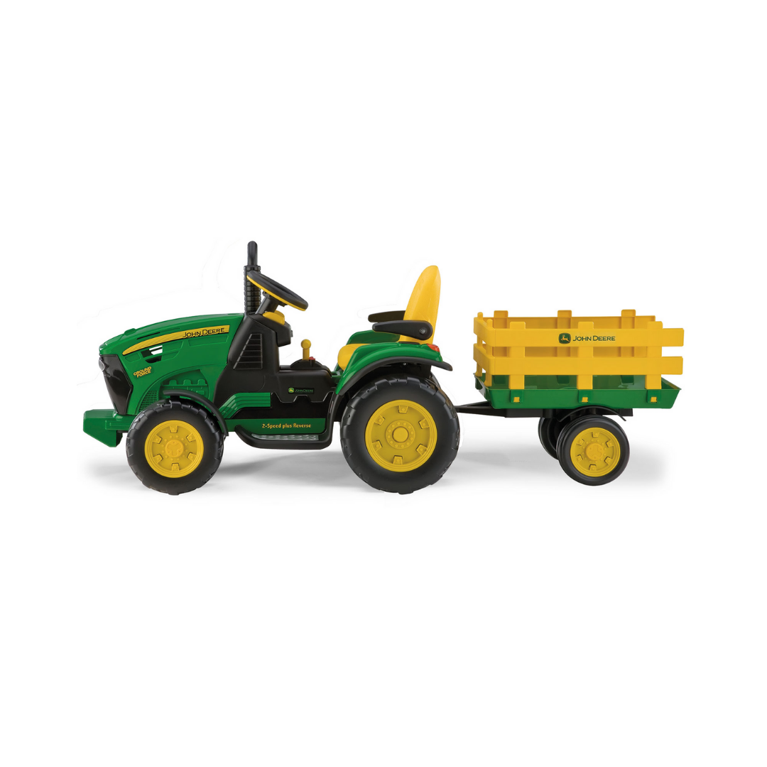John Deere Ground Force with Trailer (12V) - Image 2