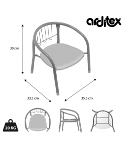 Spiderman Metal Chair - Image 3