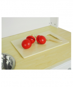 White & Pink Wooden Kitchen - Image 4