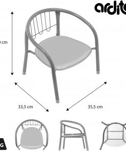 Princess Metal Chair - Image 2