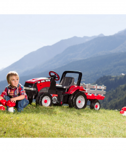 Maxi Diesel Tractor with Trailer (Pedal Action) - Image 10