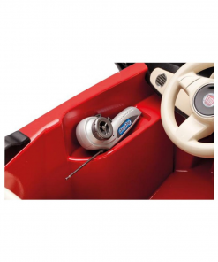 Fiat 500 with Remote Control - Grey/Red (6V) - Image 4