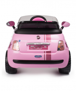 Fiat 500 with Remote Control - Pink (6V) - Image 6