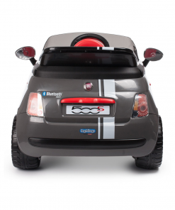 Fiat 500 with Remote Control - Grey (6V) - Image 6