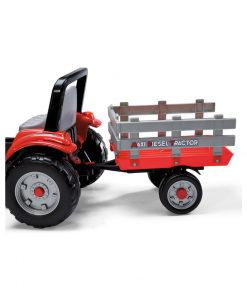 Maxi Diesel Tractor with Trailer (Pedal Action) - Image 5
