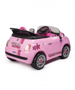 Fiat 500 with Remote Control - Pink (6V) - Image 7