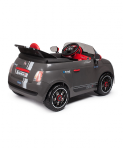 Fiat 500 with Remote Control - Grey (6V) - Image 7