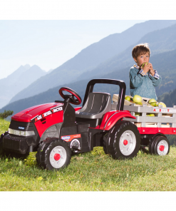 Maxi Diesel Tractor with Trailer (Pedal Action) - Image 8
