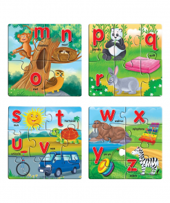 Alternative view of Early Puzzles - Alphabet (M to Z)