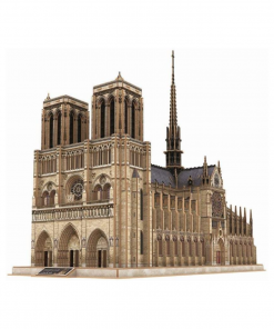 Alternative view of 3D Puzzle - Notre Dame de Paris