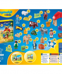1.2.3 Advent Calendar - Christmas Manger - Image 3
