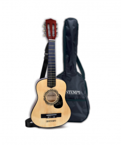Alternative view of Wooden Guitar with Carry Bag