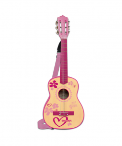 Alternative view of Wooden Guitar - Pink