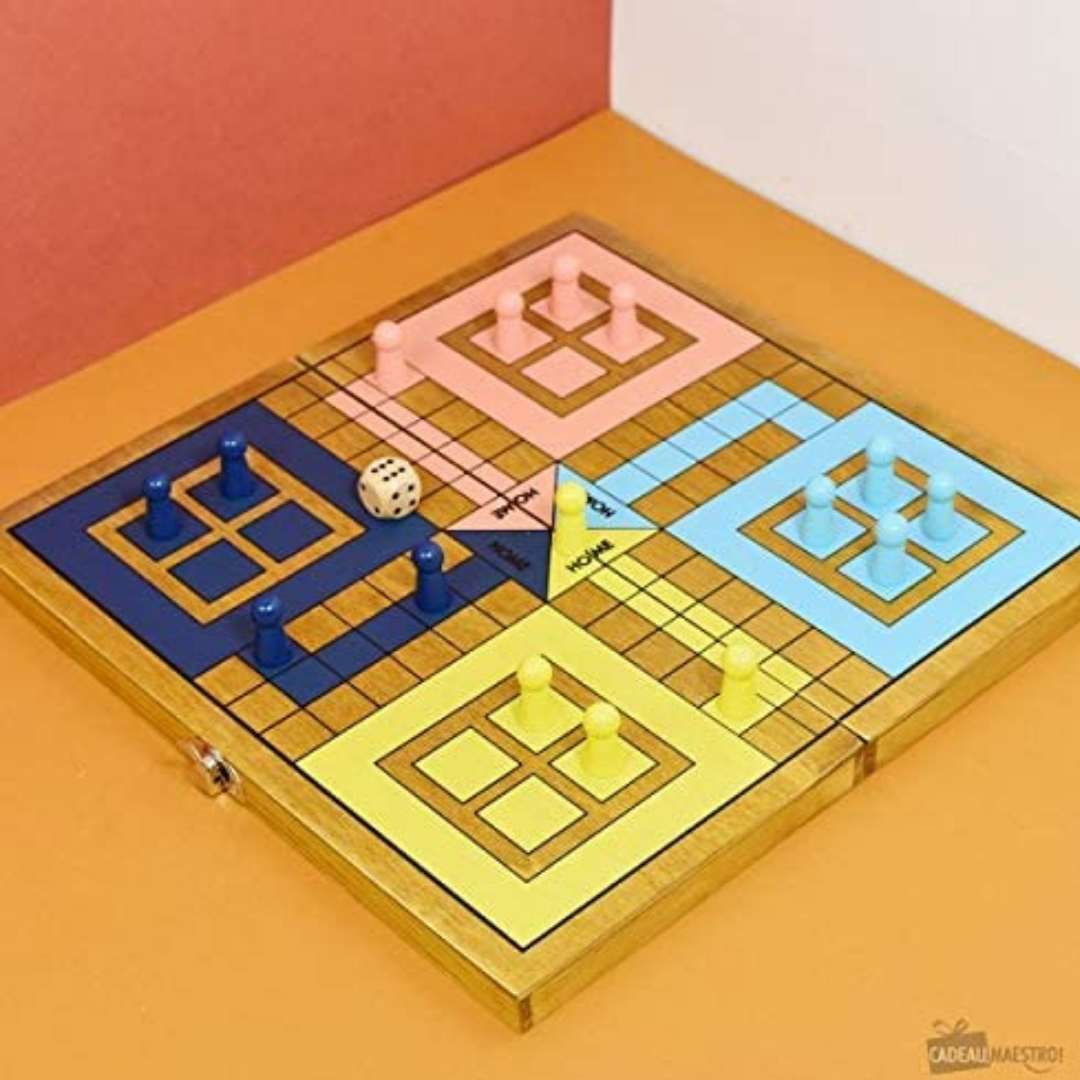 Wooden Ludo - Image 2
