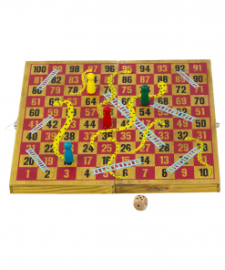 Wooden Snakes & Ladders - Image 2