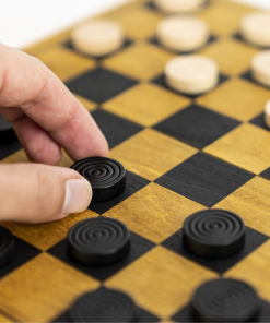 Wooden Draughts - Image 3