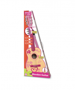 Wooden Guitar - Pink