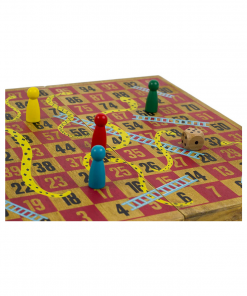 Wooden Snakes & Ladders - Image 4