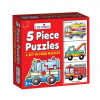 5 Piece Puzzles