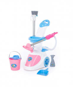 Cleaning Trolley with Vacuum Cleaner