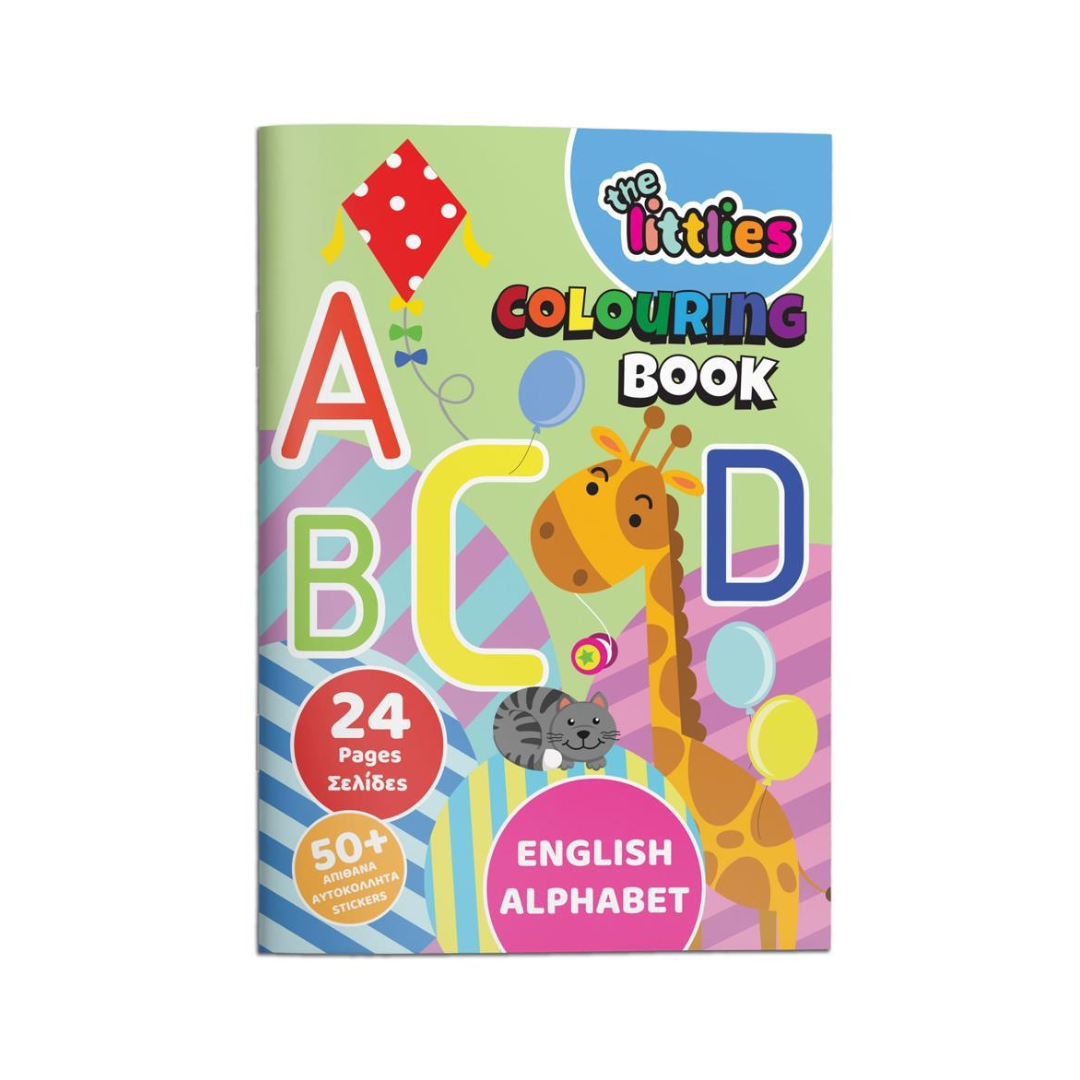 Alphabet - The Littlies Colouring Book