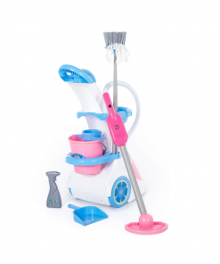 Cleaning Trolley with Vacuum Cleaner - Image 4