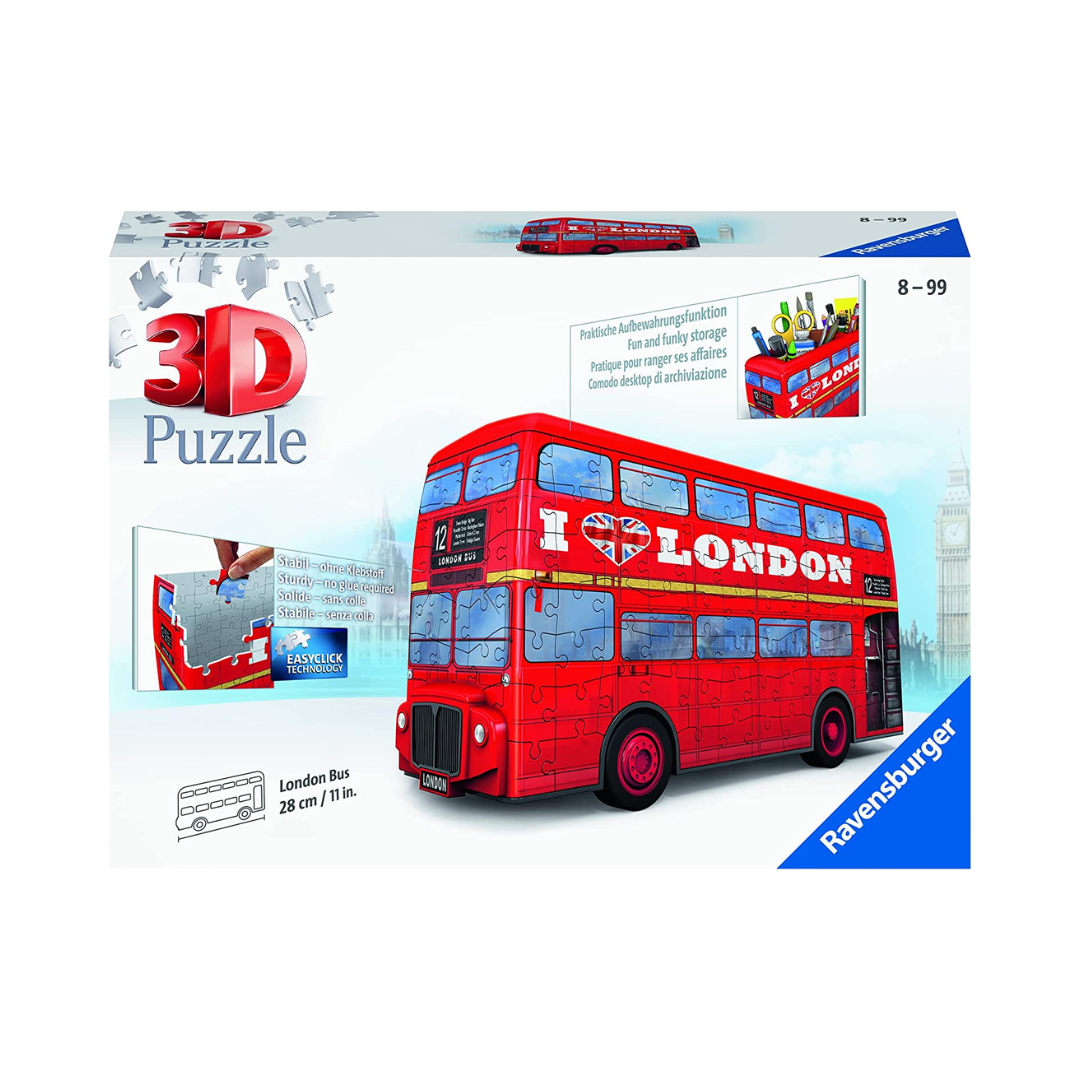 London Bus - 3D Puzzle - 216 pcs