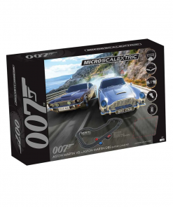 James Bond 007 Aston Martin DB5 vs V8 Race Set - Battery Powered Micro Scalextric