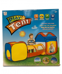 3-in-1 Play Tent with Tunnel