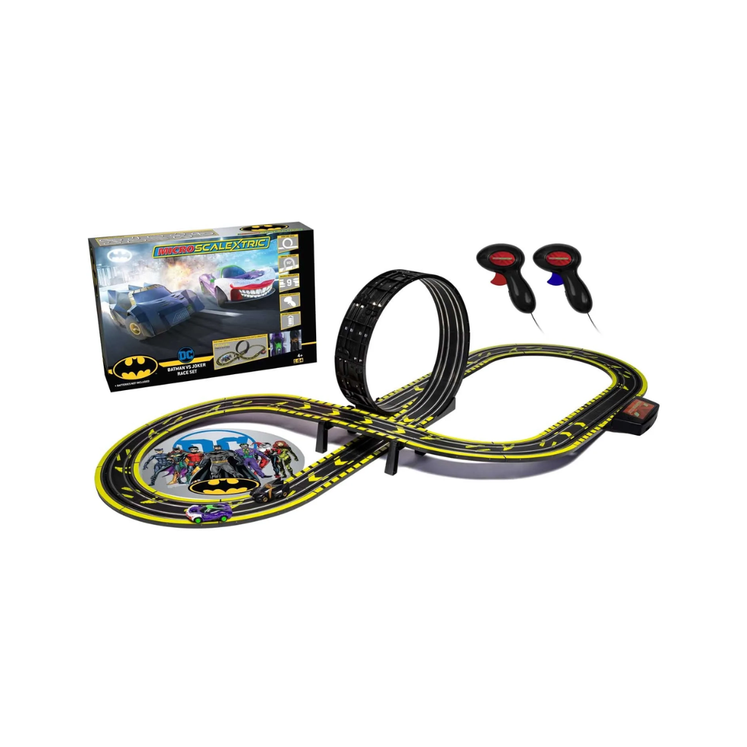 Batman vs Joker Race Set - Battery Powered Micro Scalextric - Image 3