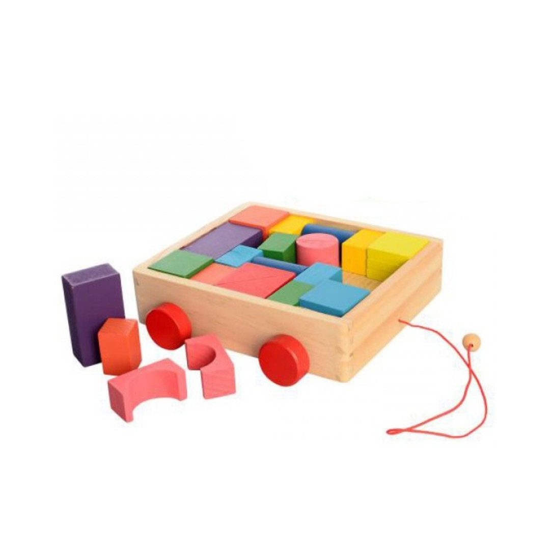 Wooden Trailer Building Blocks - Image 2