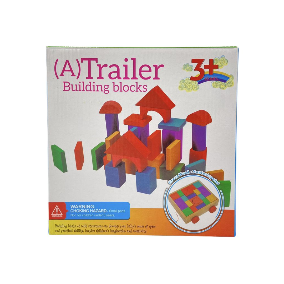 Wooden Trailer Building Blocks - Image 4