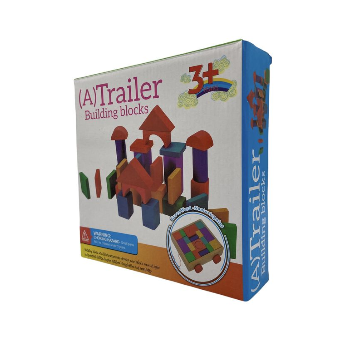 Wooden Trailer Building Blocks - Image 5