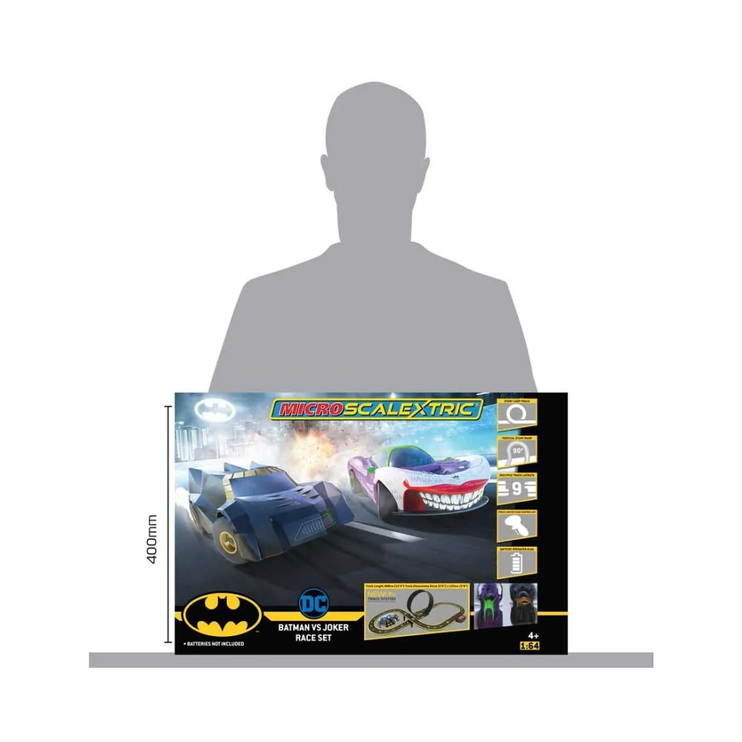 Batman vs Joker Race Set - Battery Powered Micro Scalextric - Image 9