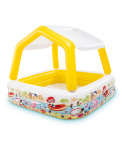 Sun Shade Inflatable Pool